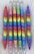 Kit de marca-texto arco-iris 2 pontas
